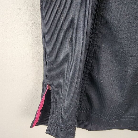 Koi Lite scrub top XS black pink uniform - Picture 7 of 12